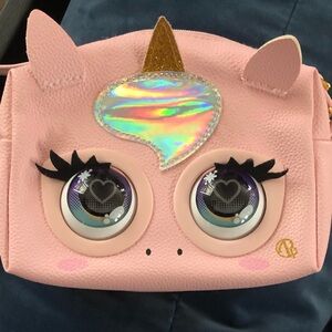 Charming Pink Unicorn Kids Bag by